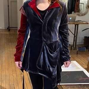 Aganovich velvet jacket, with tags